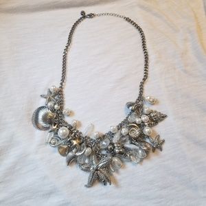Seashell Silver necklace